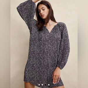Chiffon mini dress